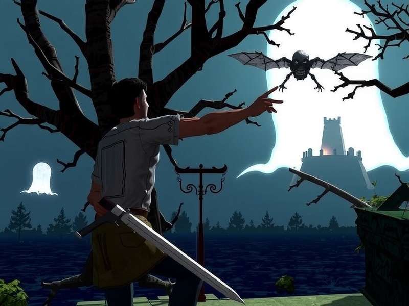 Ghostly Encounter Game Screenshot